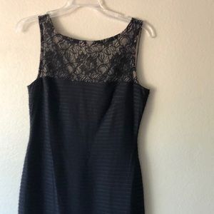 Long black formal dress